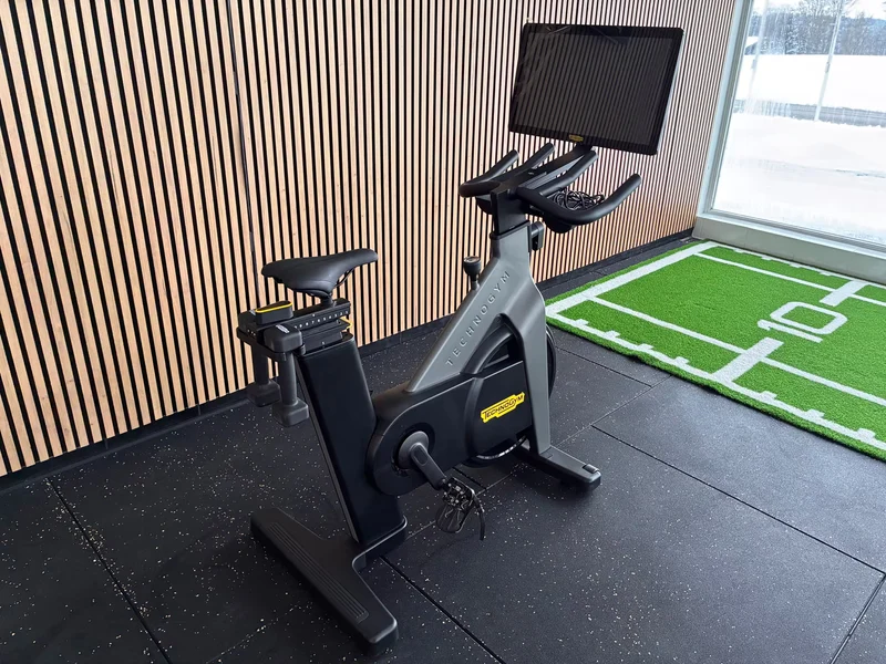 Technogym® Interactive Upright Bike (Latest model)