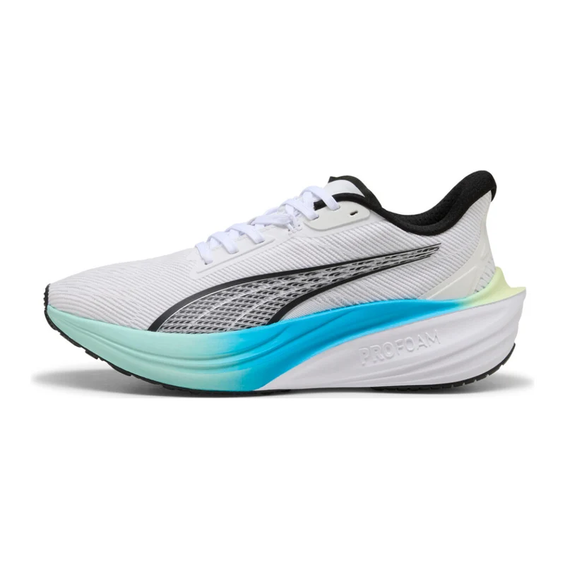 Puma Tenis Darter Pro Blanco/Negro/Celeste, para Mujer