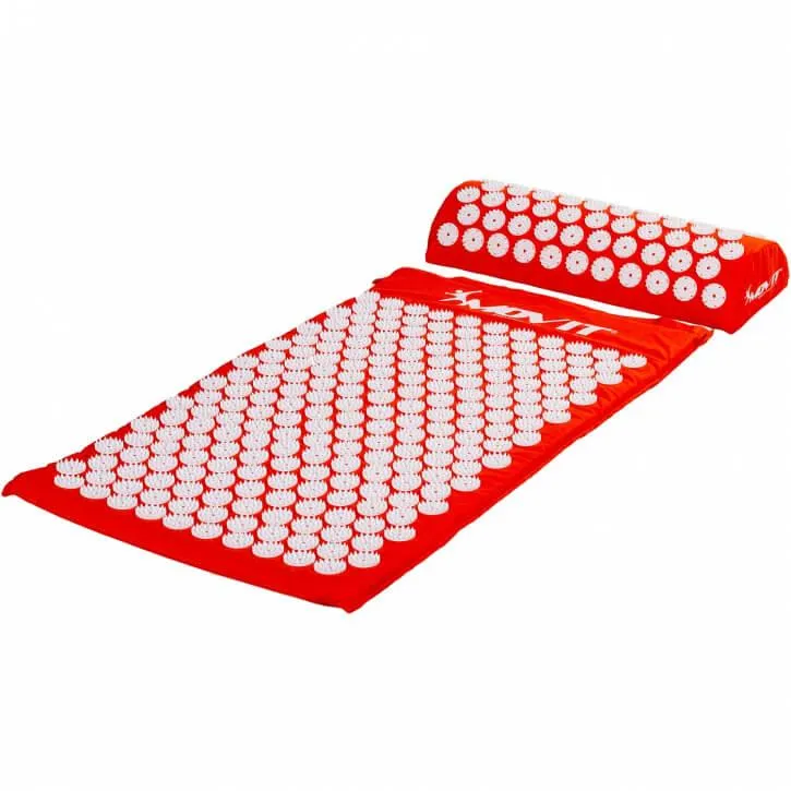 Akupressurmatte mit Kissen 75x44 cm