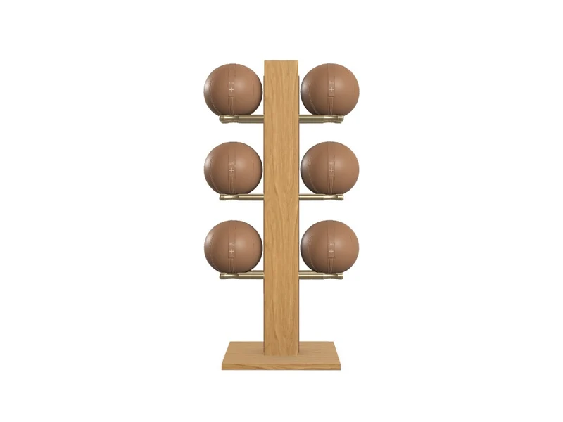 Custom MOXA™ VERTICAL Set Weighted Ball With Vertical Rack - Ref: 74PCEQO