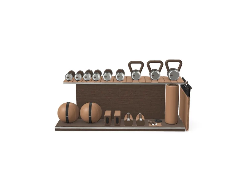 Custom ANA™ Complementary Set of Essential Fitness Accessories. - Ref: E1KUB65