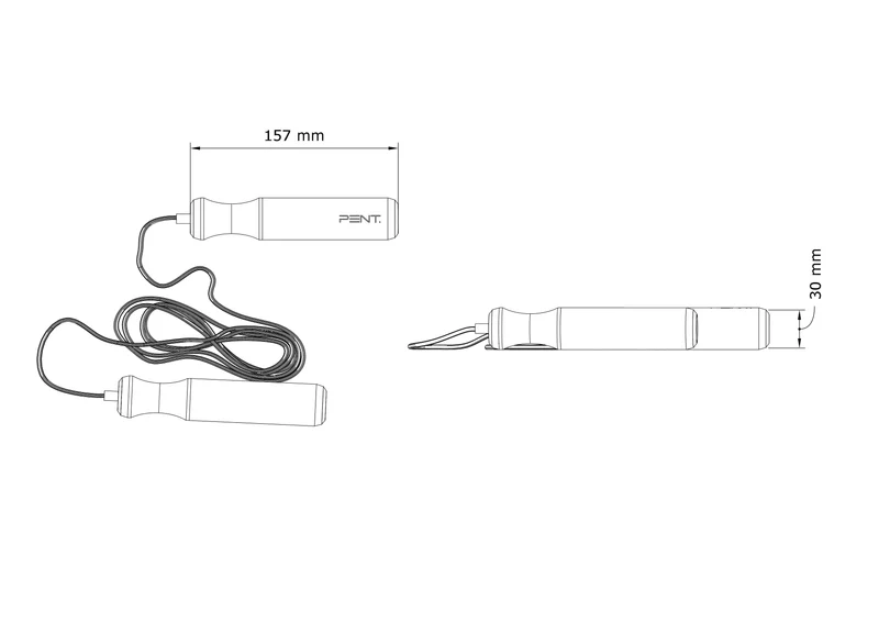 SIENNA™ Premium Skipping Rope