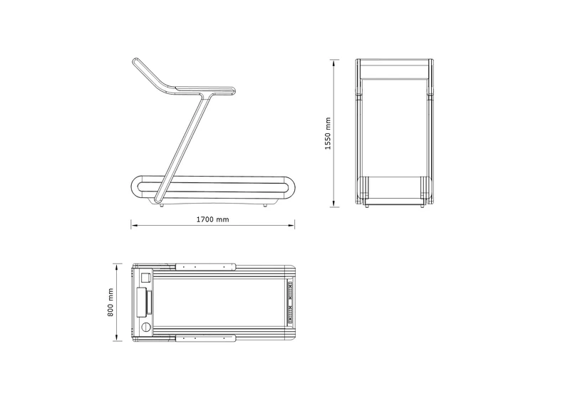 ALESSIA™ Motorized Treadmill