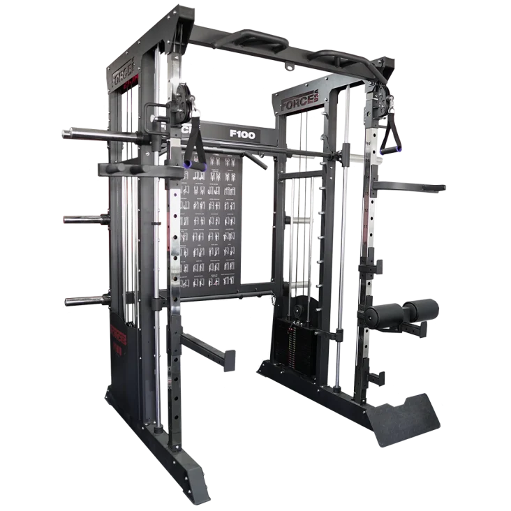 Force USA F100 V2 Functional Trainer inkl. 200 kg Gewichtsplatten F100 V2