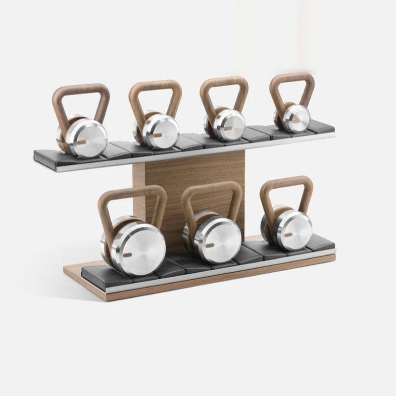 PENT. LOVA Kettlebell Set mit horizontalem Ständer