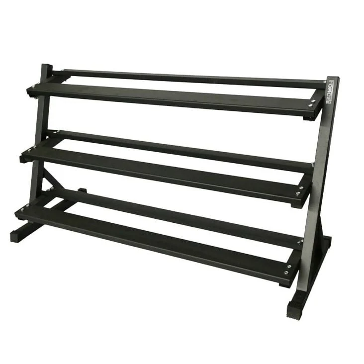 ForceUSA Rack mit 3 Ebenen für hexagonale Kurzhanteln