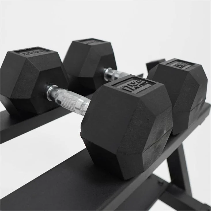 ForceUSA Rack mit 3 Ebenen für hexagonale Kurzhanteln