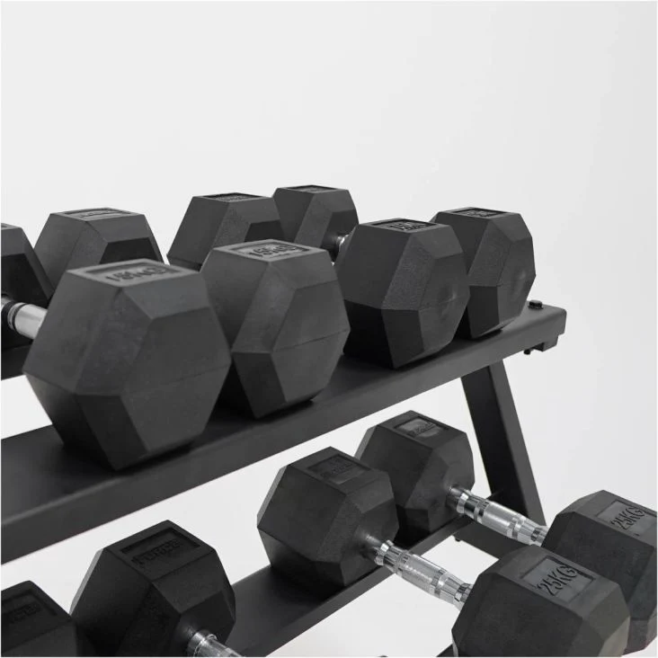 ForceUSA Rack mit 3 Ebenen für hexagonale Kurzhanteln