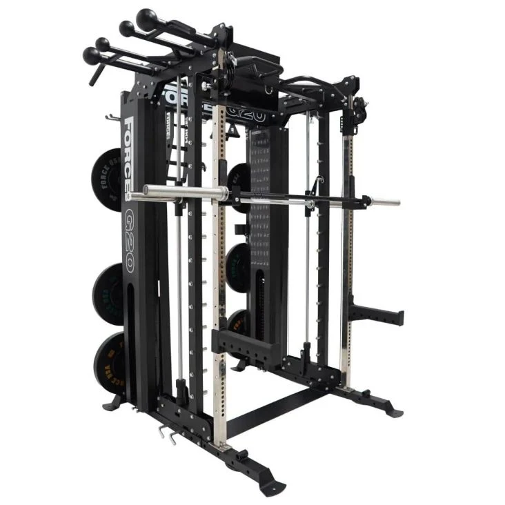 ForceUSA G20 V2 Pro All-In-One Trainer - Multipresse, Functional Trainer, Power Rack, Beinpresse und Ruderstation
