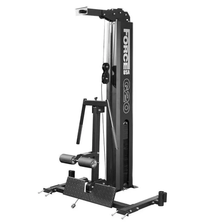 ForceUSA G20 V2 Pro All-In-One Trainer - Multipresse, Functional Trainer, Power Rack, Beinpresse und Ruderstation