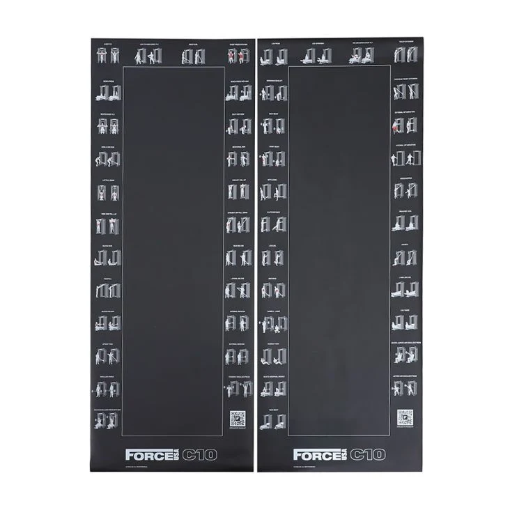 ForceUSA Magnetische Übungstabelle