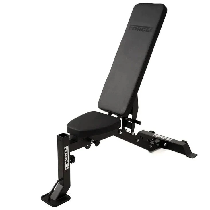 ForceUSA MyBench Verstellbare Hantelbank mit Bizeps- und Beintrainer V2
