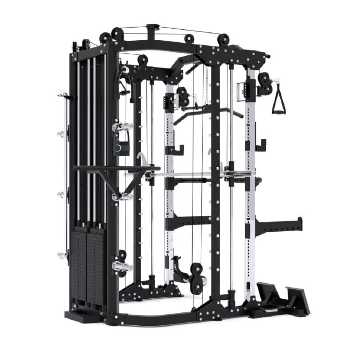 ForceUSA G12™ V2 All-In-One Trainer Doppelseilzug, Multipresse, Multifunktionstrainer, Rack und Beinpresse
