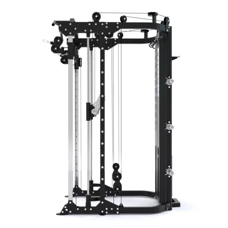ForceUSA G12™ V2 All-In-One Trainer Doppelseilzug, Multipresse, Multifunktionstrainer, Rack und Beinpresse