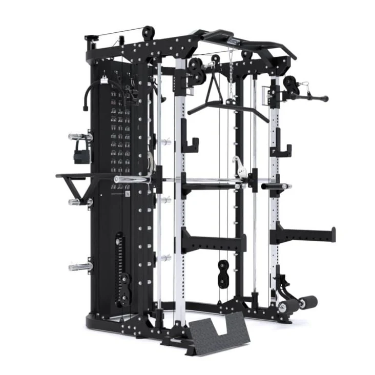 ForceUSA G12™ V2 All-In-One Trainer Doppelseilzug, Multipresse, Multifunktionstrainer, Rack und Beinpresse