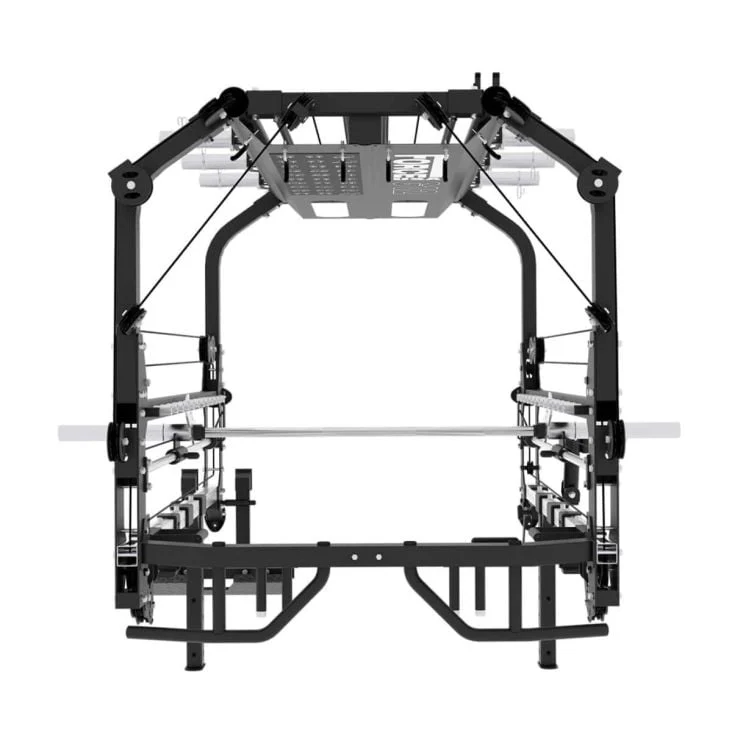 ForceUSA G12™ V2 All-In-One Trainer Doppelseilzug, Multipresse, Multifunktionstrainer, Rack und Beinpresse