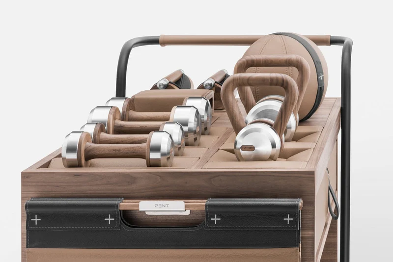 PENT. SOPHIA Set Fitnesswagen mit Zubehör