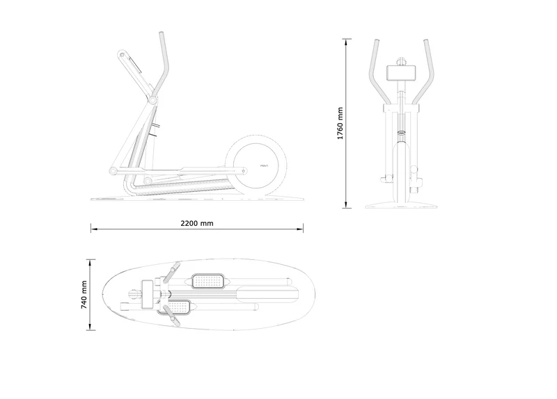 ORBITA™ Magnetic Elliptical Machine