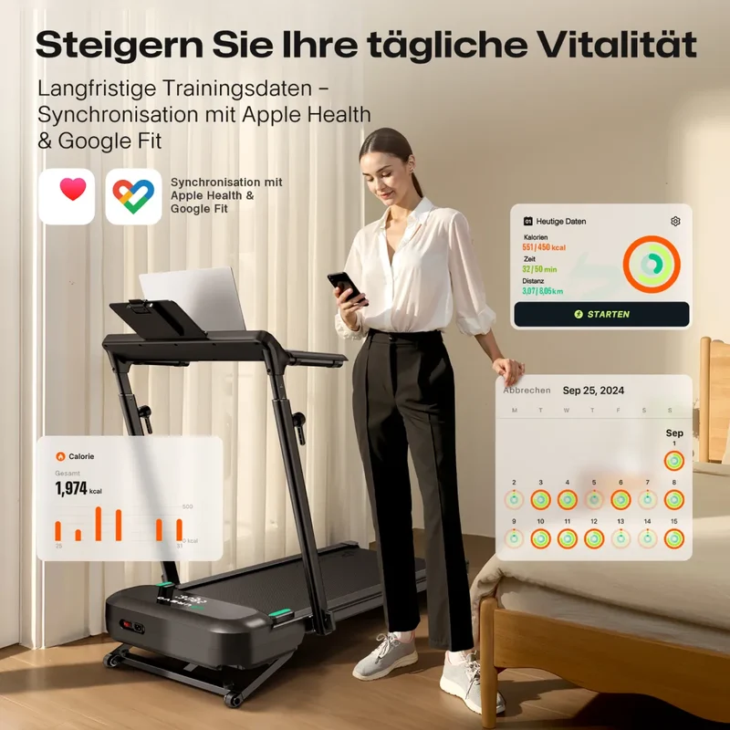 UREVO FoldiMix 5L Smart Laufband