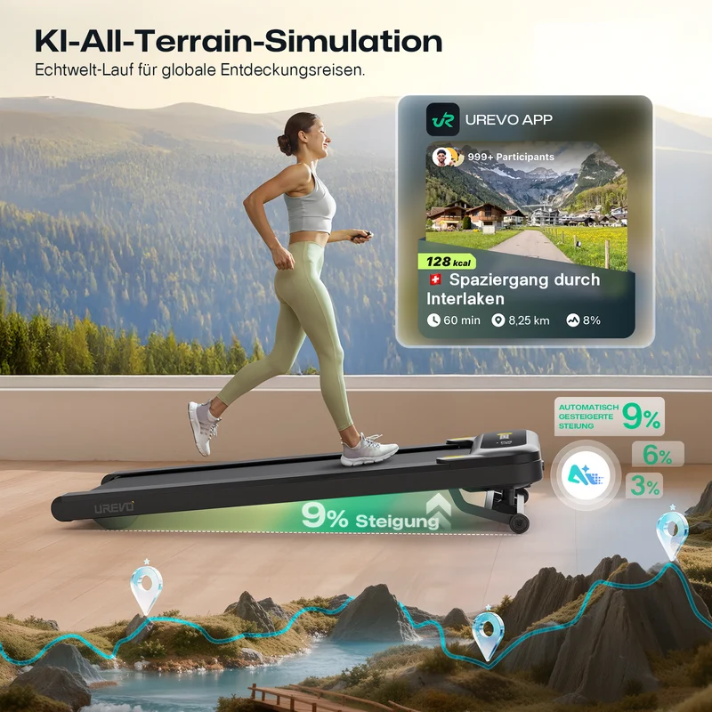 UREVO SpaceWalk 3S Smart Walking Pad