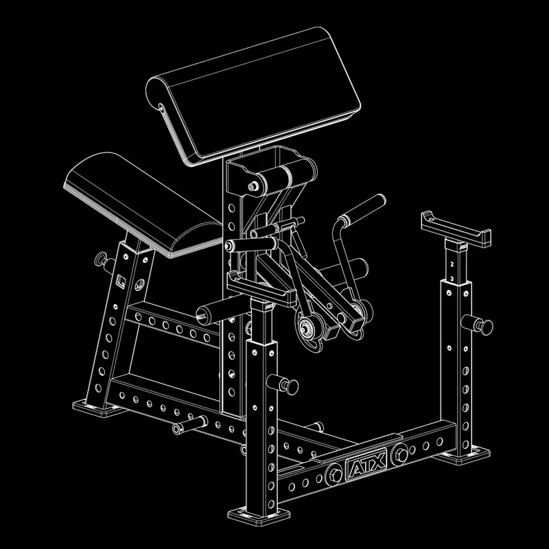 ATX Bizeps Blaster - Bizeps-Curl-Maschine BBM-700