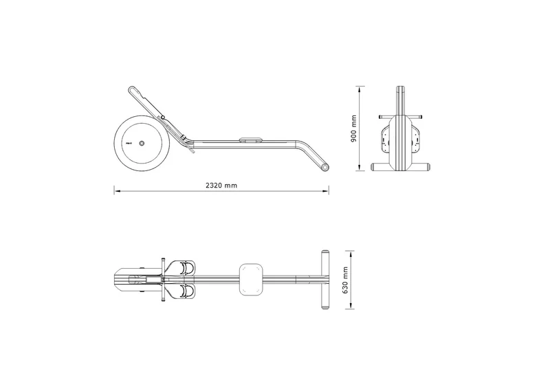 VARTA™ Magnetic Rowing Ergometer