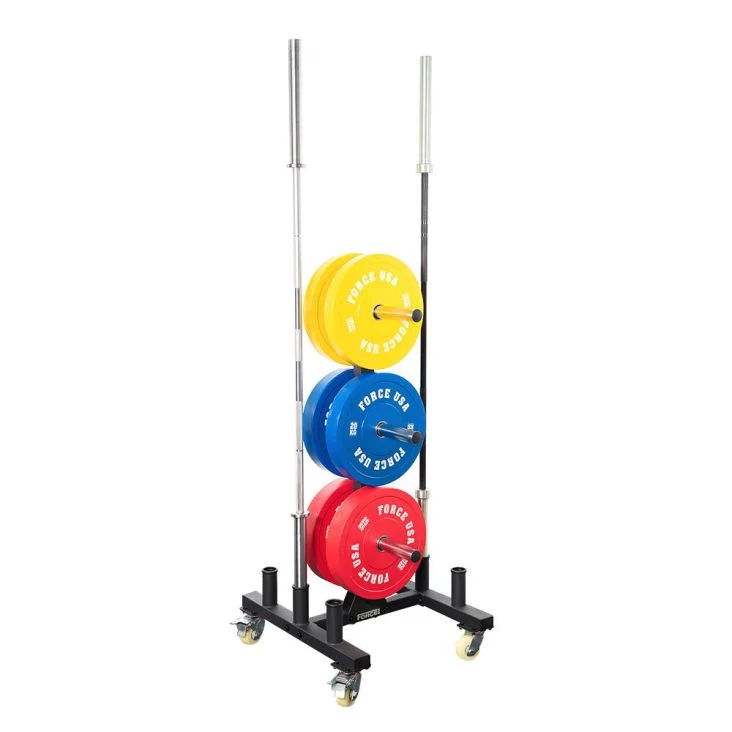 ForceUSA Ständer für Bumper Plates und Olympia-Hantelscheiben