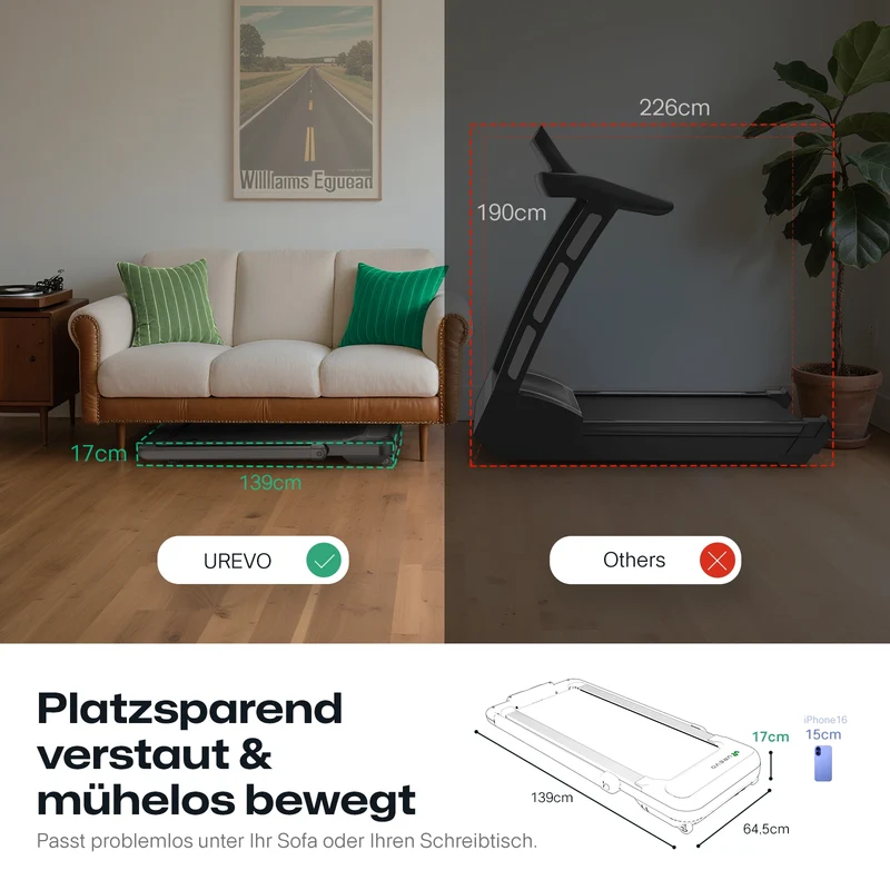 UREVO Strol 2S Pro Laufband