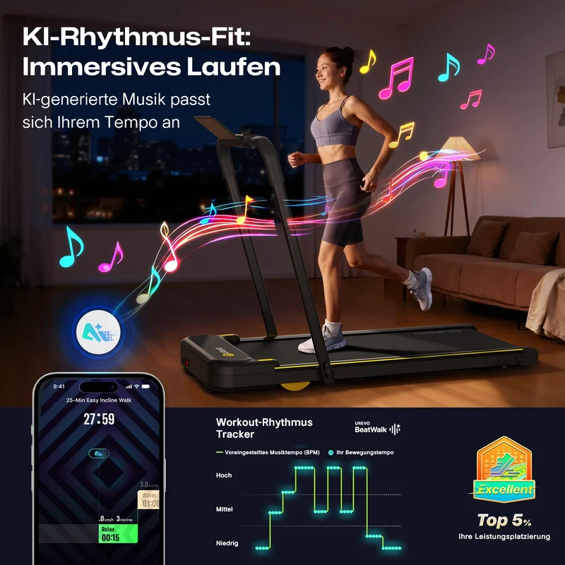 UREVO Strol 2E Smart Laufband