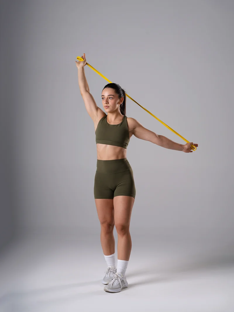 Power Form Sports Bra | Olive Night