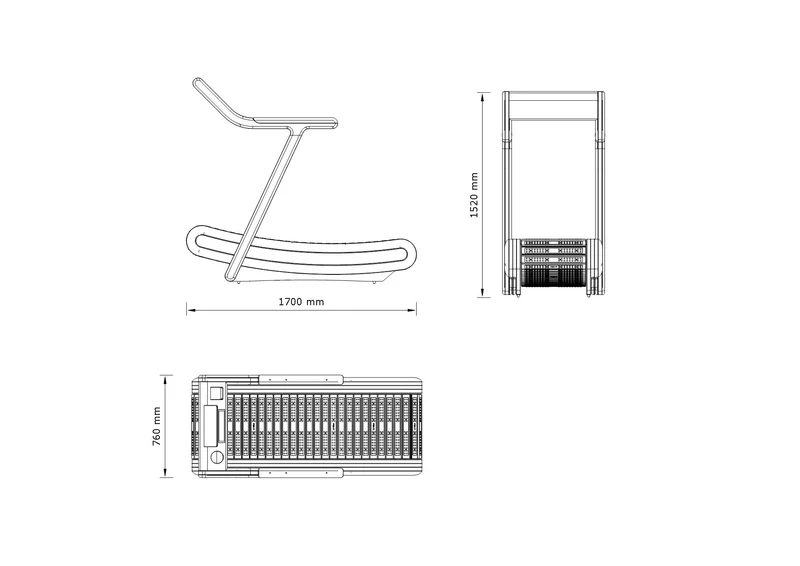 IRENA™ Premium Curve Manual Treadmill