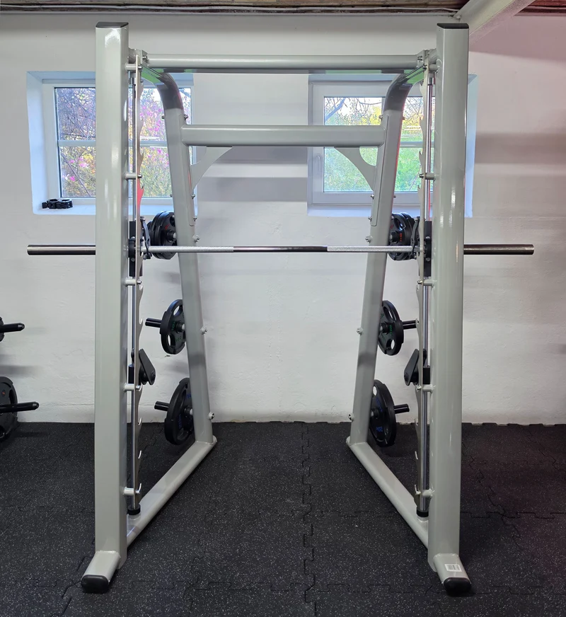 DankSport Multipresse geführt, Smith Machine, Rahmenfarbe Silber und Schwarz, NEU