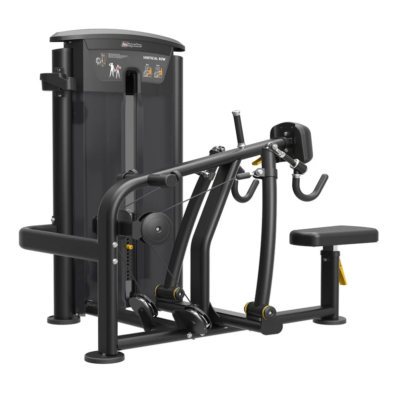 Impulse Fitness Rudermaschine, IT9519, Row, 90kg Gewichtsblock, Black Edition