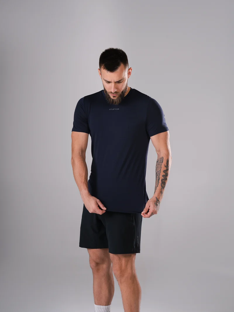 Flex Train T-Shirt | Dark Navy