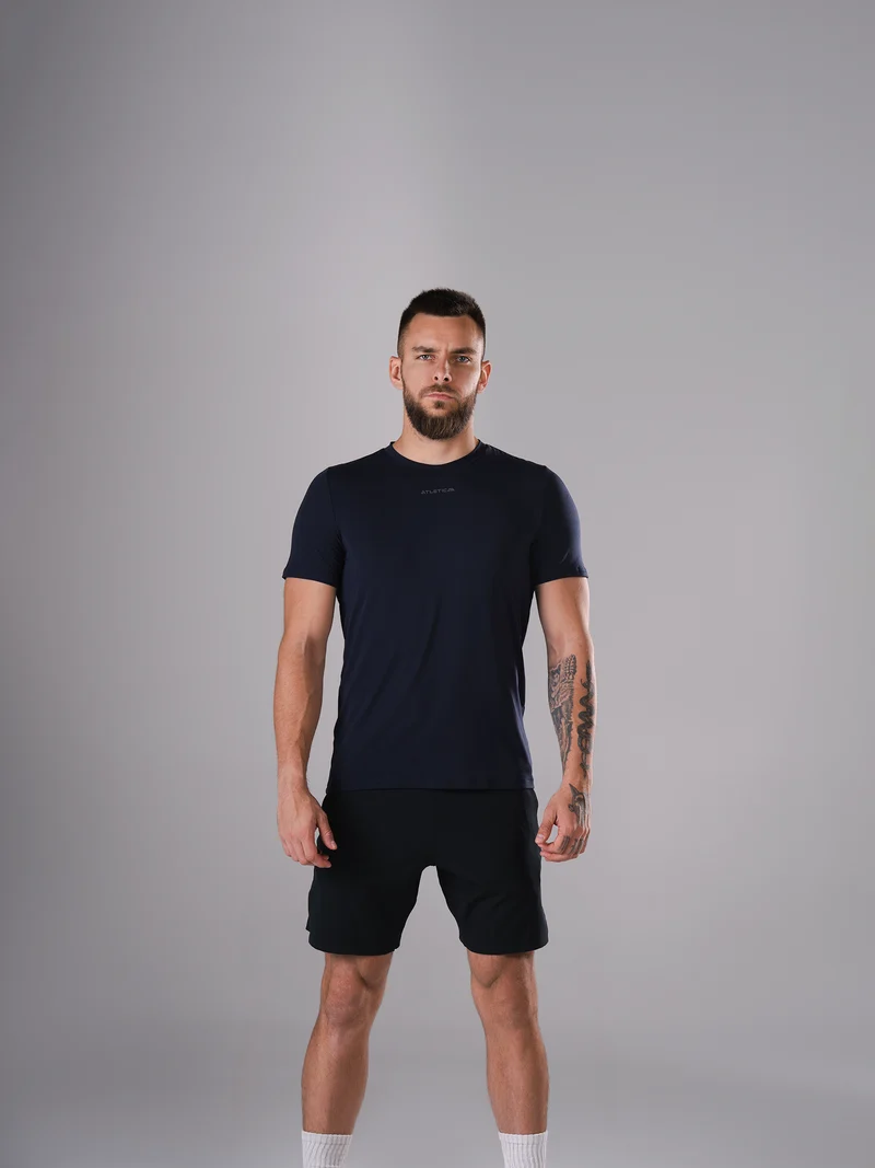 Flex Train T-Shirt | Dark Navy