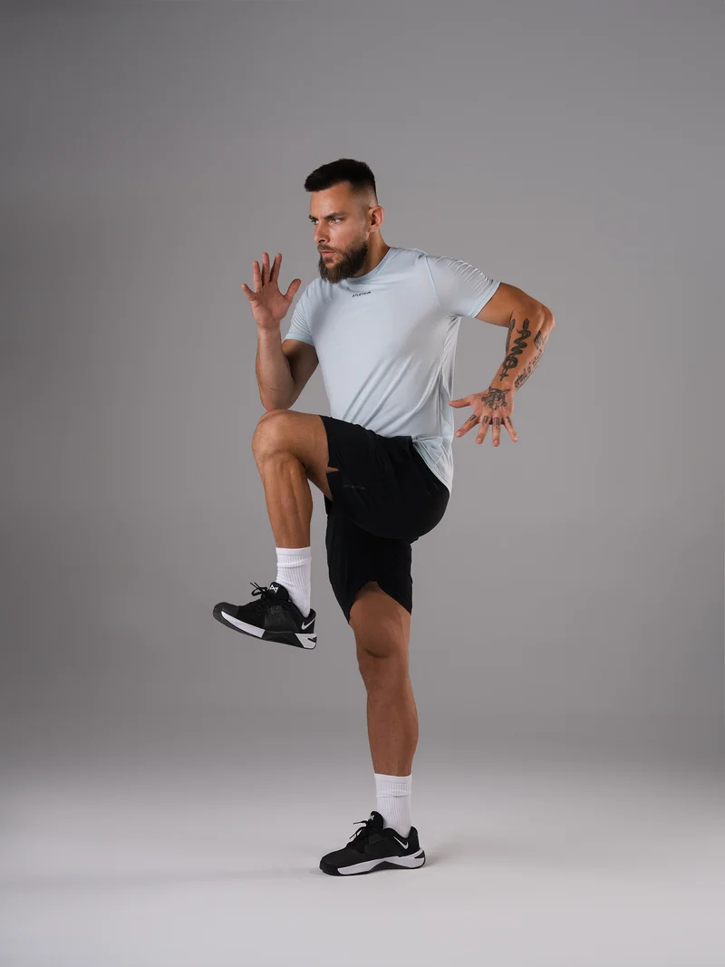 Flex Train T-Shirt | Ice Blue