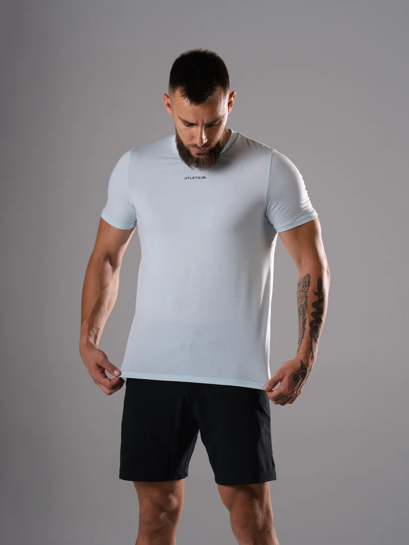 Flex Train T-Shirt | Ice Blue