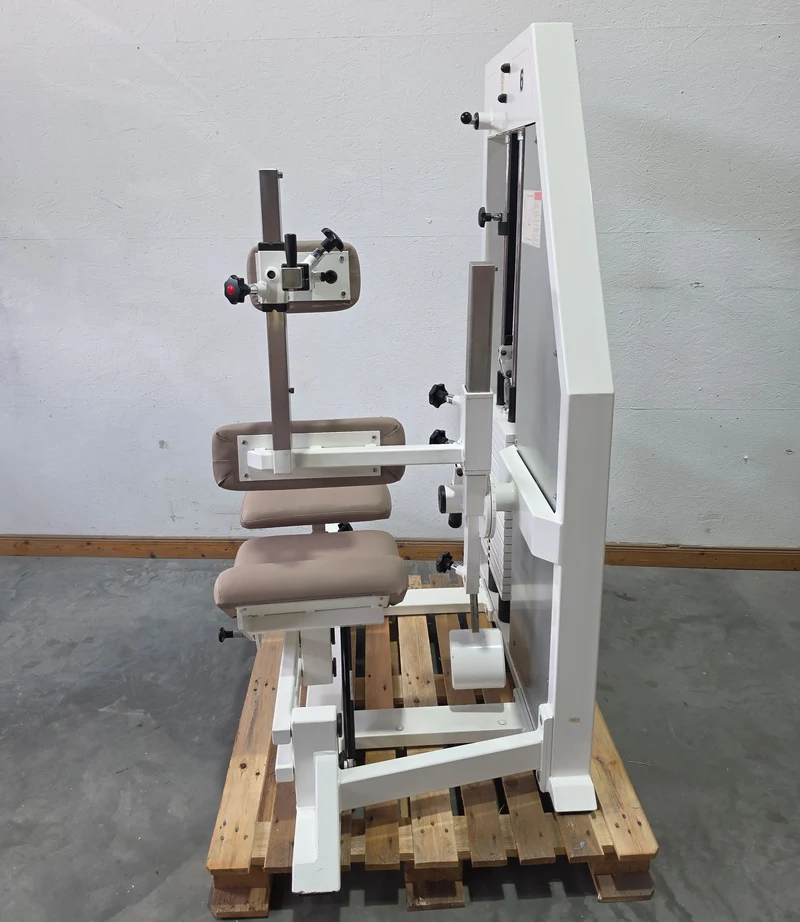 Kaphingst Rückenstrecker RA14, Hyperextension Kraftgerät, sehr variabel einstellbar, Lower Back Machine, Farbe Weiß, gebraucht - geprüfter Zustand mit Gebrauchsspuren