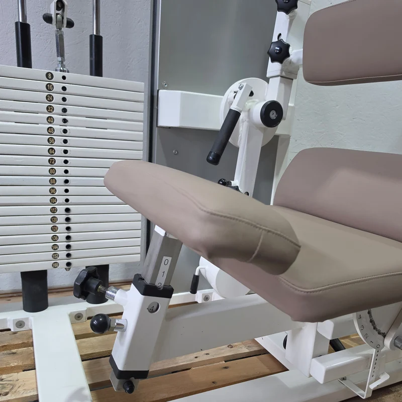 Kaphingst Rückenstrecker RA14, Hyperextension Kraftgerät, sehr variabel einstellbar, Lower Back Machine, Farbe Weiß, gebraucht - geprüfter Zustand mit Gebrauchsspuren