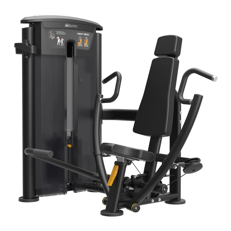 Impulse Fitness Butterfly IT9504 Pectoral Fly, 90kg Gewichtsblock, Black Edition