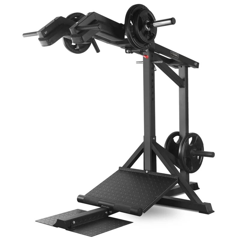 Titanium Strength Kniebeugenmaschine, Wadenheben und Viking Press - 3 in 1 SC250 (plate loaded)