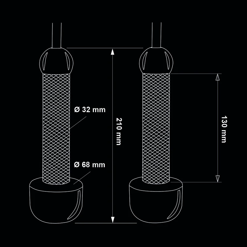 ATX Trizeps-Seil - Roller Cable Handle - Zugseil
