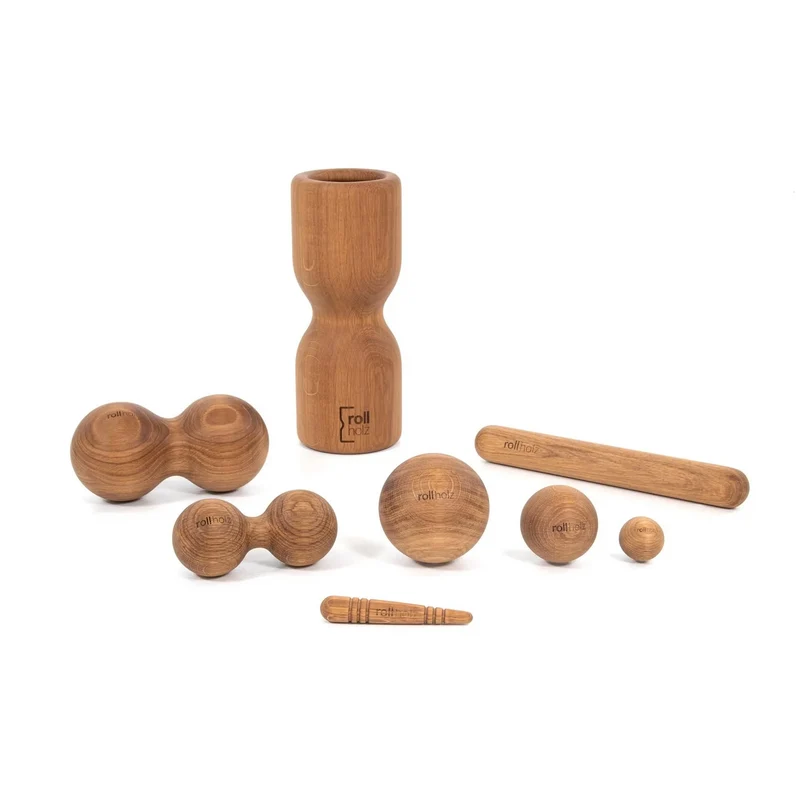 rollholz Faszientraining Set groß