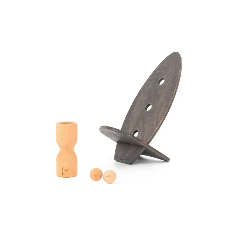 rollholz Balance Board Set klein