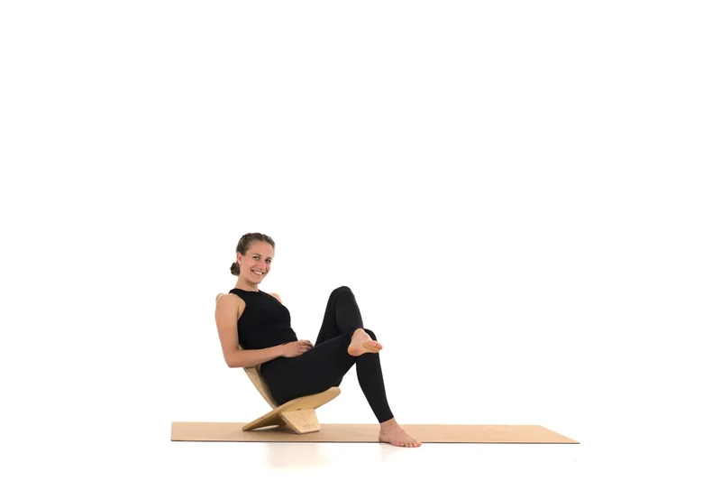 rollholz Balance Board Set klein