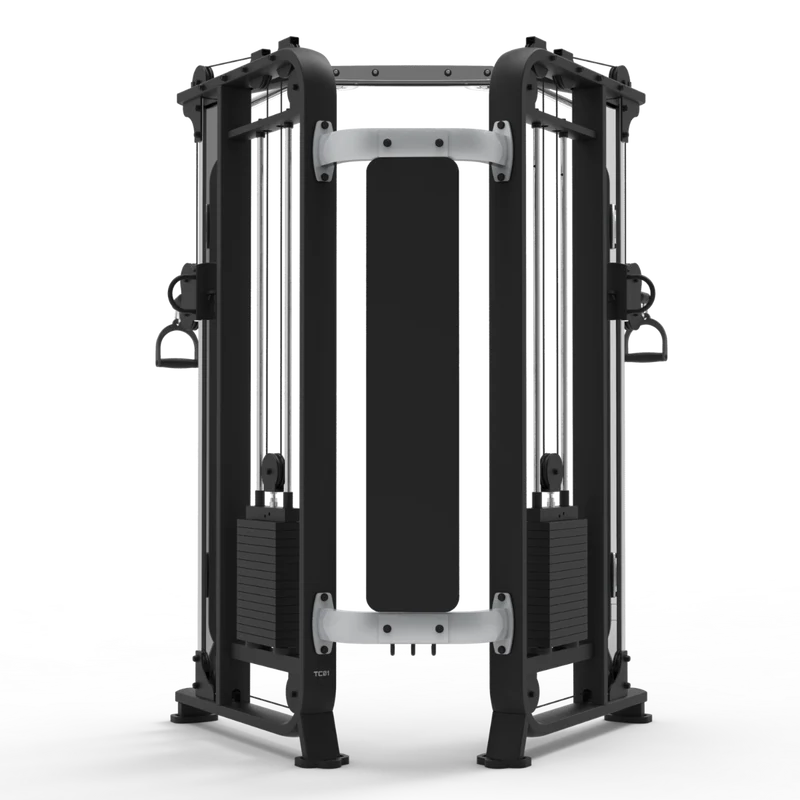 Titanium Strength Double Adjustable Pulley Professionell TF10 (stack loaded)