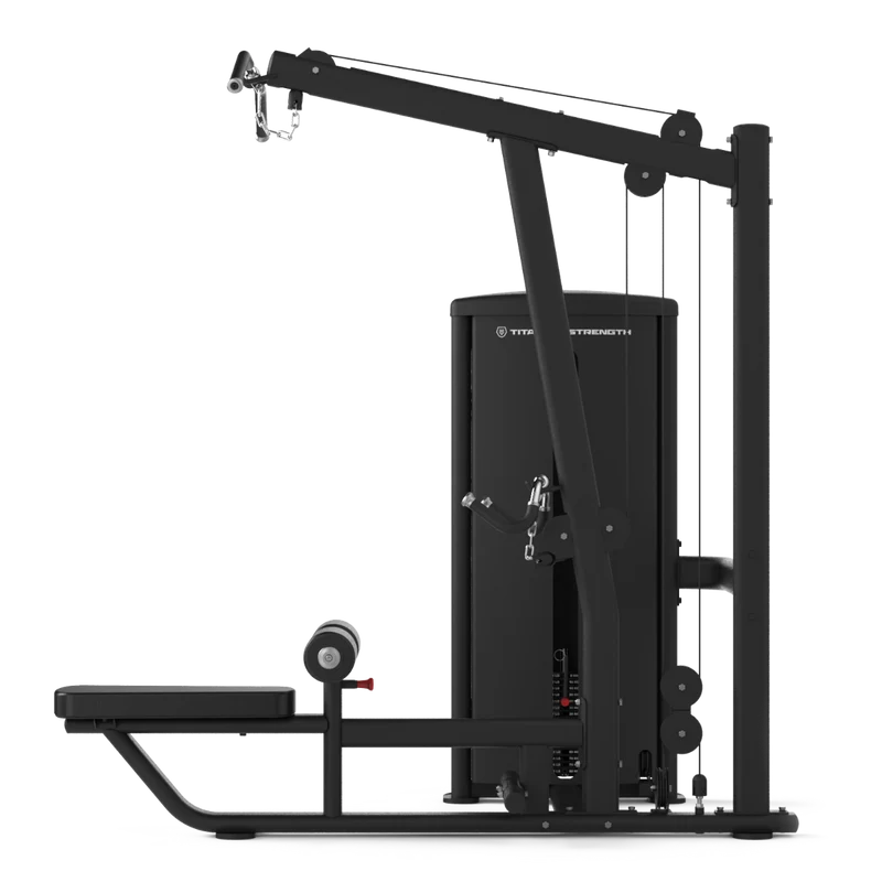 Titanium Strength Latzug / Rudermaschine (stack loaded) TF6