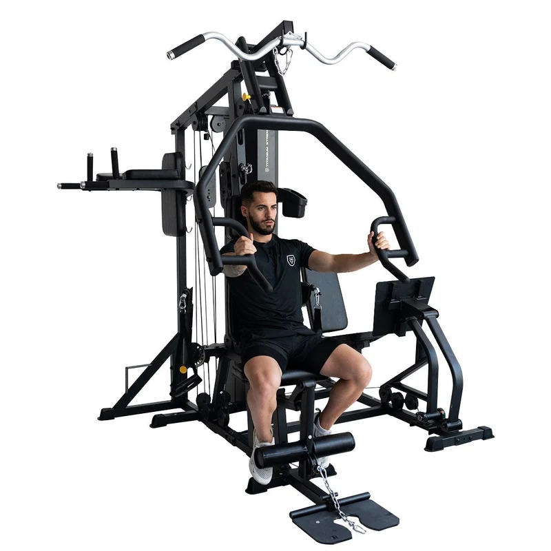 Titanium Strength Multi-Gym mit Beinpresse TM1 (stack loaded)