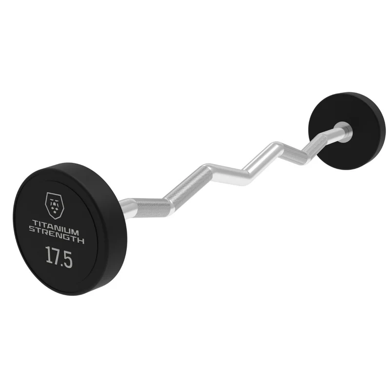 Titanium Strength Feste EZ-Curl-Stange