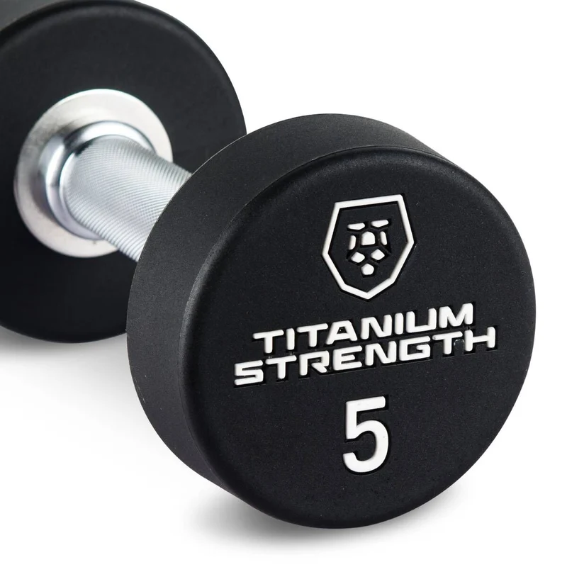 Titanium Strength Runde Kurzhantel Pro PU (Stück)